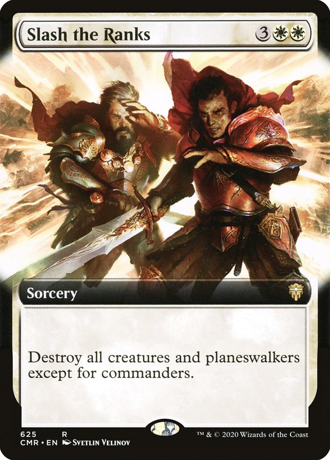 Slash the Ranks 625/361 (Commander Legends)  - Extended Art Foil | Good Games Morley