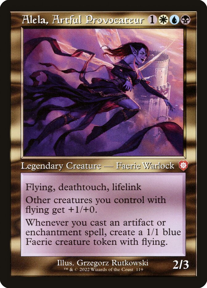 Alela, Artful Provocateur 119/40 (Commander: The Brothers' War)  | Good Games Morley