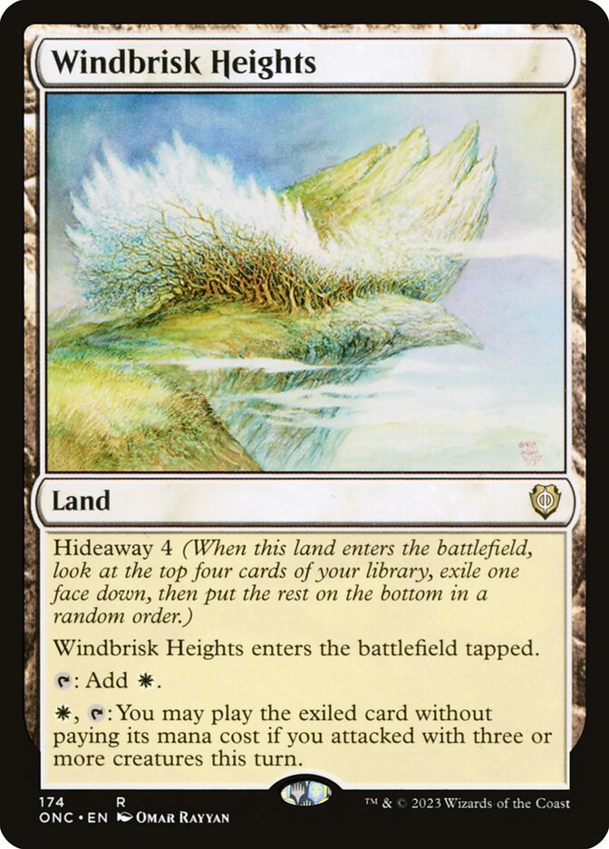 Windbrisk Heights 174/28 (Commander: Phyrexia: All Will Be One)  | Good Games Morley