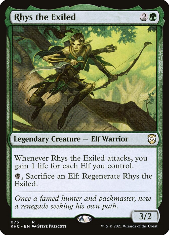 Rhys the Exiled 73/1 (Commander: Kaldheim)  | Good Games Morley