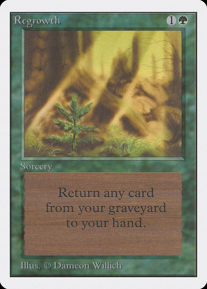 Regrowth 215/302 (Unlimited Edition)  | Good Games Morley