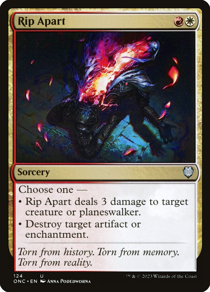 Rip Apart 124/28 (Commander: Phyrexia: All Will Be One)  | Good Games Morley