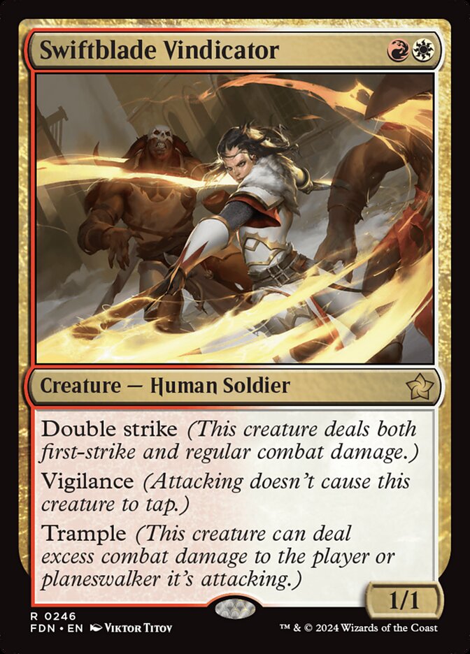 Swiftblade Vindicator 246/291 (Foundations)  | Good Games Morley