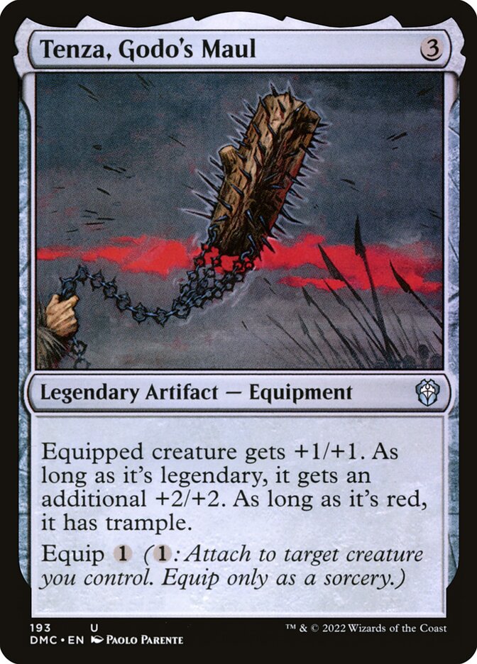 Tenza, Godo's Maul 193/50 (Commander: Dominaria United)  | Good Games Morley