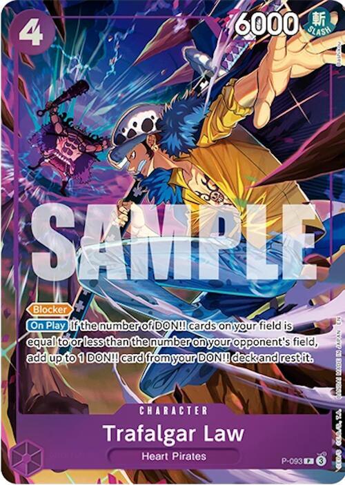 Trafalgar Law (Illustration Box Vol.6) P-093 (One Piece Promotion Cards)  - Foil | Good Games Morley