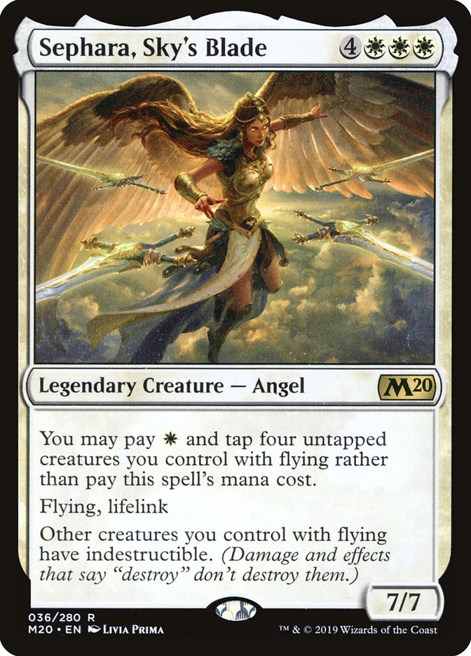 Sephara, Sky's Blade 36/280 (Core Set 2020)  | Good Games Morley