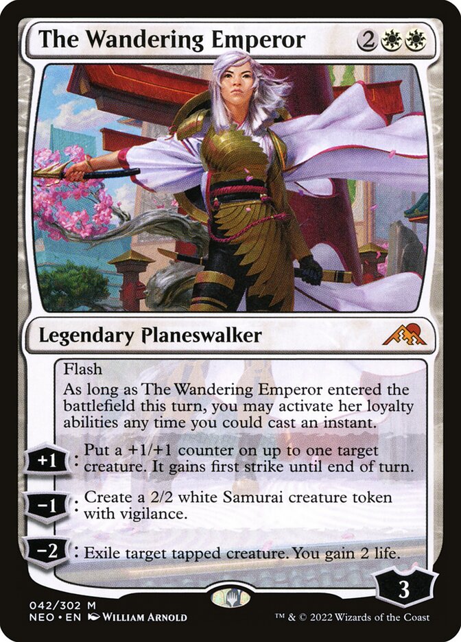 The Wandering Emperor 42/302 (Kamigawa: Neon Dynasty)  | Good Games Morley