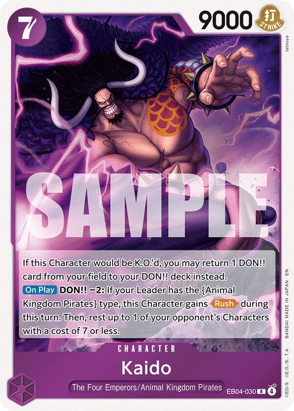 Kaido EB04-030 (The Azure Sea's Seven)  - Foil | Good Games Morley