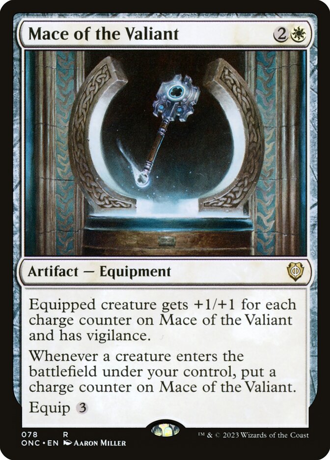 Mace of the Valiant 78/28 (Commander: Phyrexia: All Will Be One)  | Good Games Morley