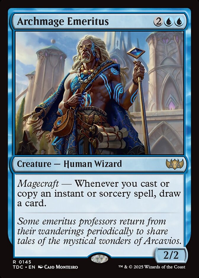 Archmage Emeritus 145 (Commander: Tarkir: Dragonstorm)  | Good Games Morley