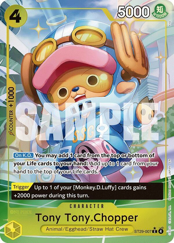 Tony Tony.Chopper ST29-007 (Starter Deck 29: Egghead)  - Full Art Foil | Good Games Morley