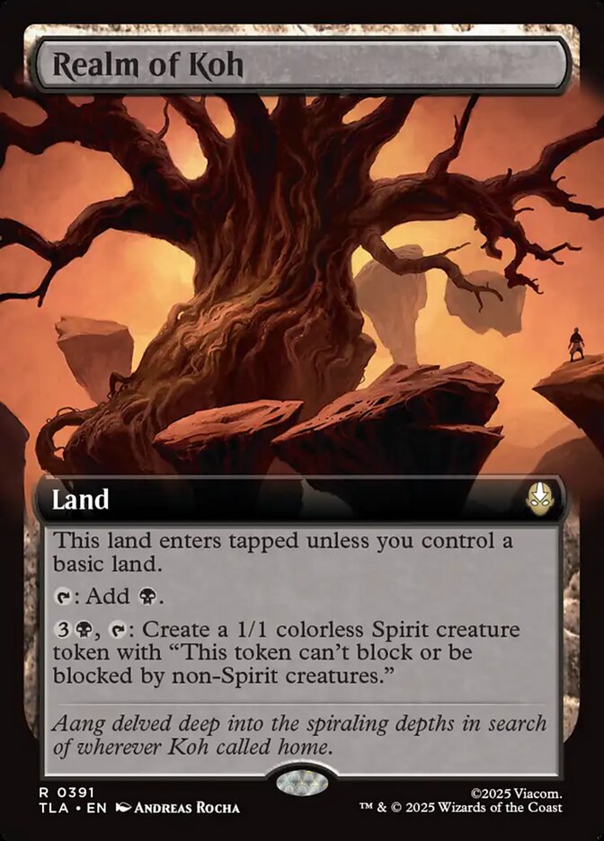 Realm of Koh  391/286 (Avatar: The Last Airbender)  - Extended Art Foil | Good Games Morley