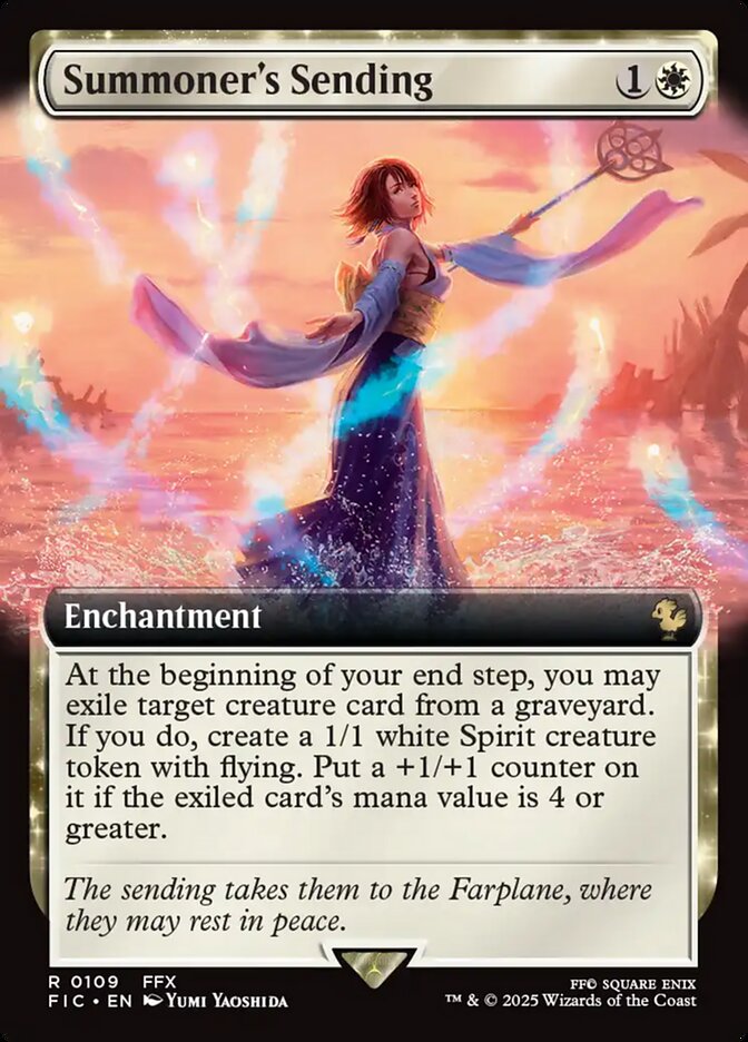 Summoner's Sending 109 (Commander: FINAL FANTASY)  - Extended Art | Good Games Morley