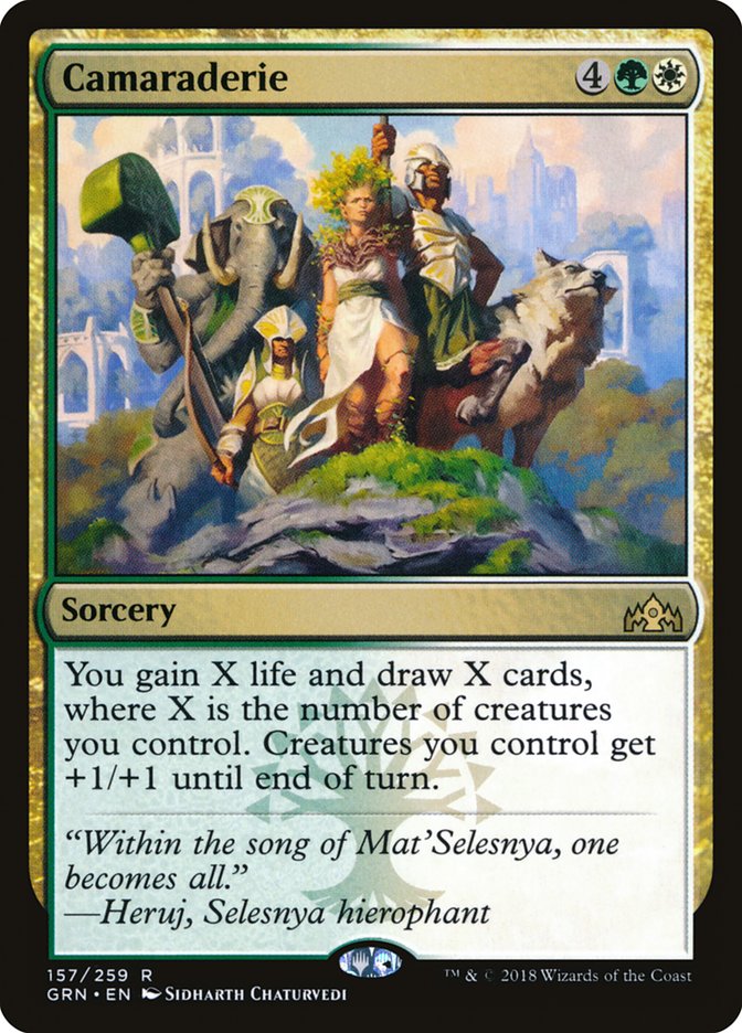 Camaraderie 157/259 (Guilds of Ravnica)  | Good Games Morley