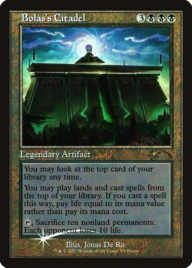 Bolass Citadel Retro Frame 3 (WPN & Gateway Promos)  - Foil | Good Games Morley