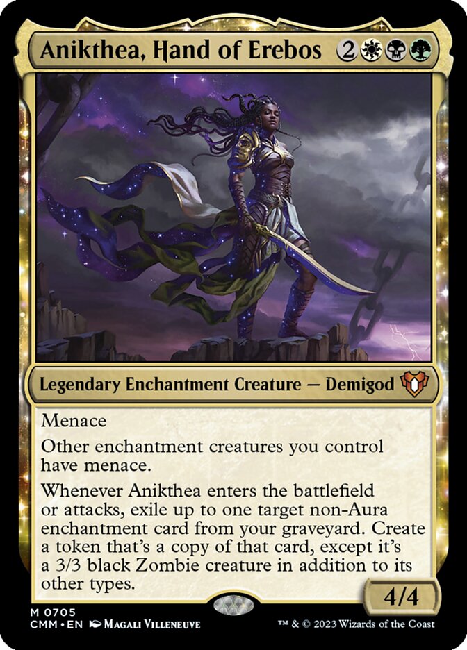 Anikthea, Hand of Erebos 705 (Commander Masters)  - Foil | Good Games Morley