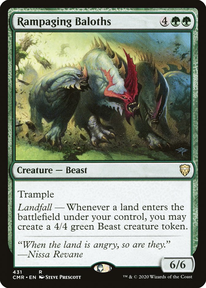 Rampaging Baloths 431/361 (Commander Legends)  | Good Games Morley