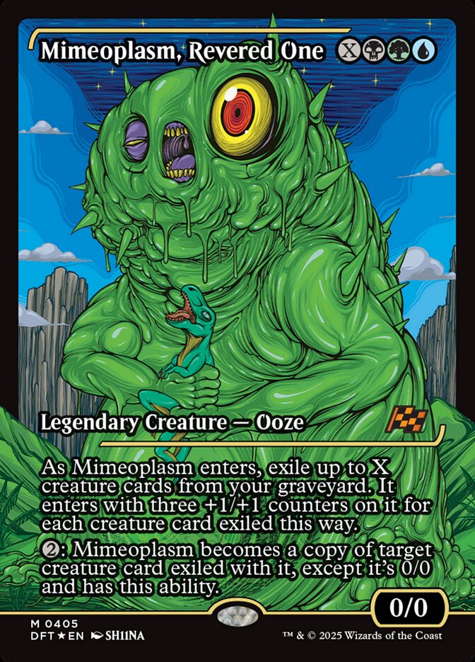 Mimeoplasm, Revered One 405 (Aetherdrift)  - Showcase Foil | Good Games Morley