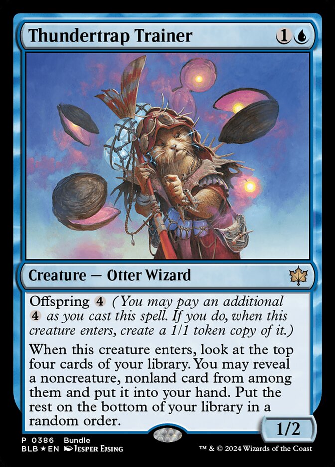 Thundertrap Trainer BLB Bundle 386 (Unique and Miscellaneous Promos)  - Foil | Good Games Morley