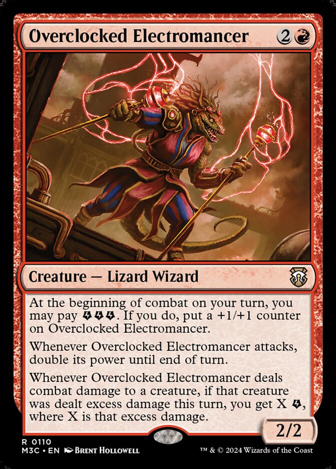 Overclocked Electromancer 110/411 (Commander: Modern Horizons 3)  | Good Games Morley