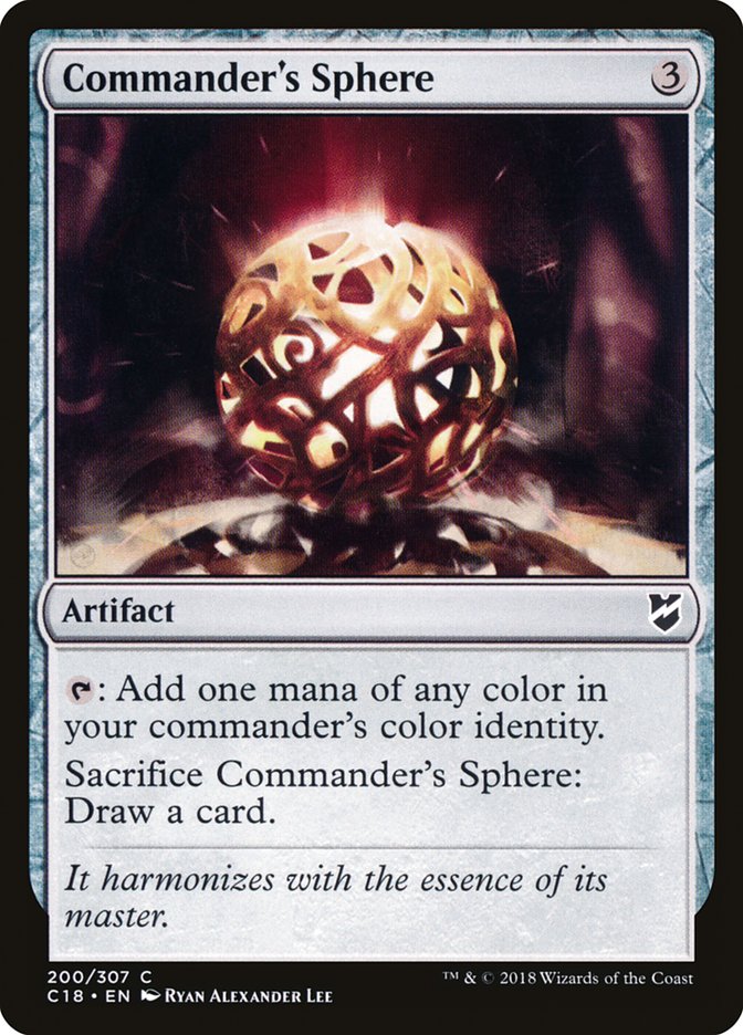 Commander's Sphere 200/307 (Commander 2018)  | Good Games Morley