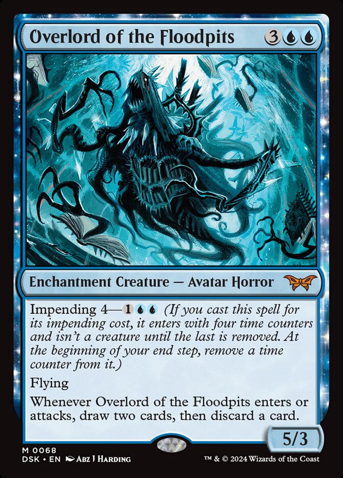 Overlord of the Floodpits 68 (Duskmourn: House of Horror)  | Good Games Morley