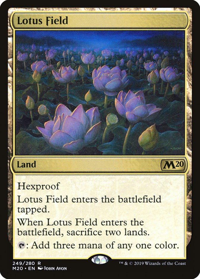 Lotus Field 249/280 (Core Set 2020)  | Good Games Morley