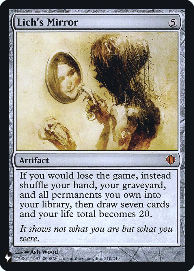 Lich's Mirror ALA-210/5075 (The List Reprints)  - Foil | Good Games Morley