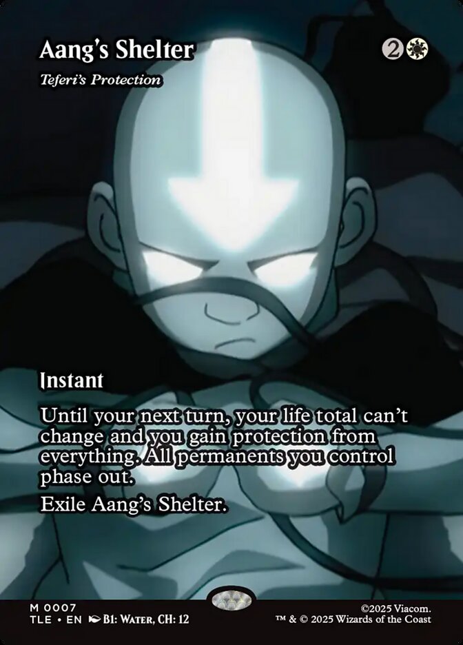 Aang's Shelter - Teferi's Protection 7/317 (Avatar: The Last Airbender: Eternal-Legal)  - Borderless | Good Games Morley