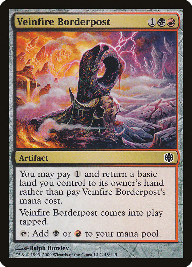Veinfire Borderpost 48/145 (Alara Reborn)  | Good Games Morley