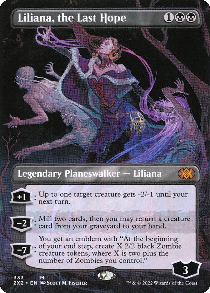 Liliana, the Last Hope 333/331 (Double Masters 2022)  - Foil | Good Games Morley