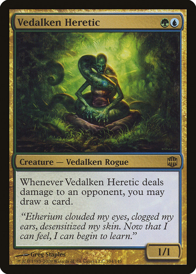 Vedalken Heretic 104/145 (Alara Reborn)  - Foil | Good Games Morley
