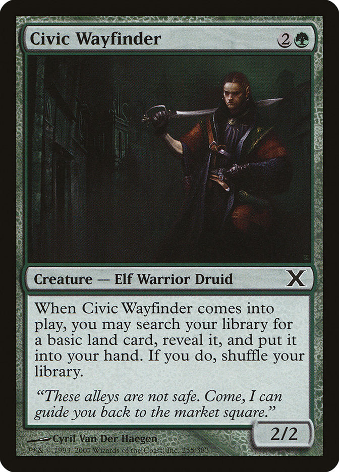 Civic Wayfinder 255/383 (10th Edition)  - Foil | Good Games Morley