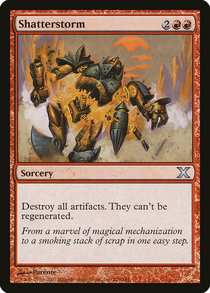 Shatterstorm 229/383 (10th Edition)  - Foil | Good Games Morley