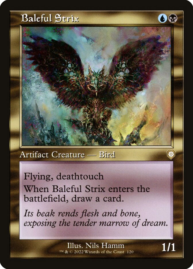 Baleful Strix 120/40 (Commander: The Brothers' War)  | Good Games Morley