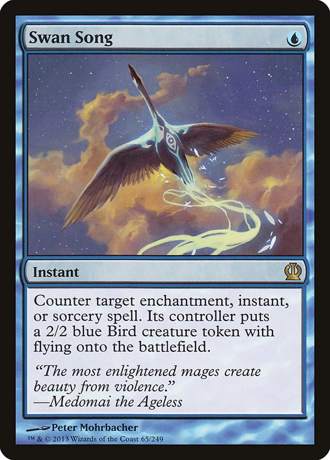 Swan Song 65 (Theros)  - Foil | Good Games Morley
