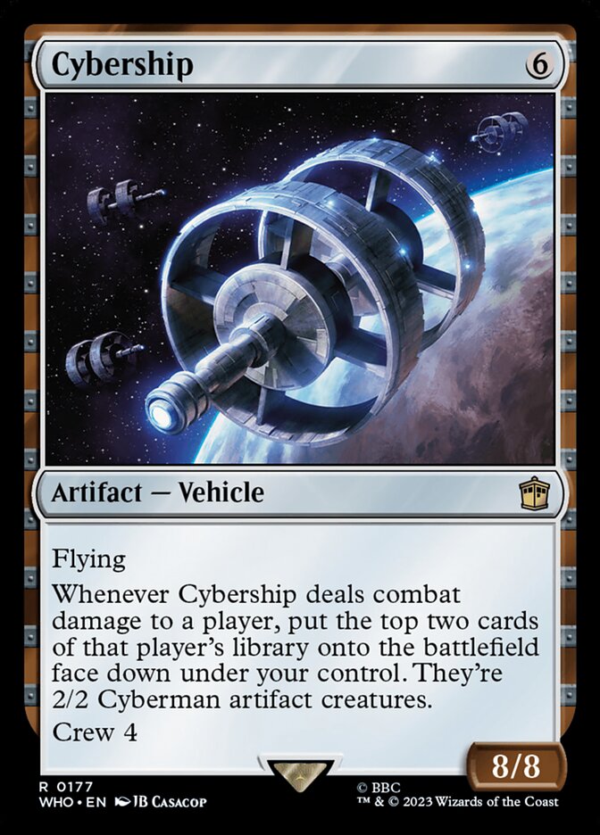 Cybership 177/331 (Universes Beyond: Doctor Who)  | Good Games Morley
