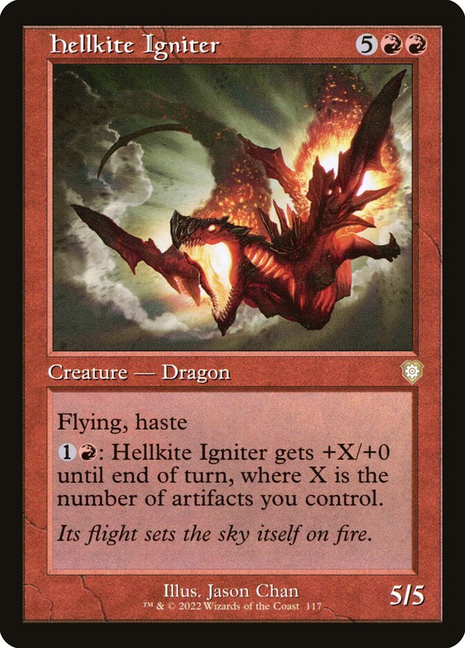 Hellkite Igniter 117/40 (Commander: The Brothers' War)  | Good Games Morley