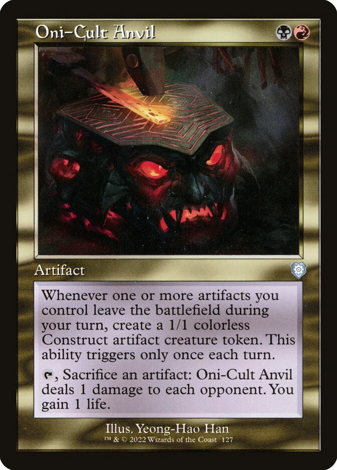 Oni-Cult Anvil 127/40 (Commander: The Brothers' War)  | Good Games Morley