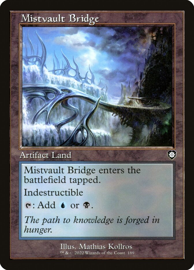 Mistvault Bridge 189 (Commander: The Brothers' War)  | Good Games Morley