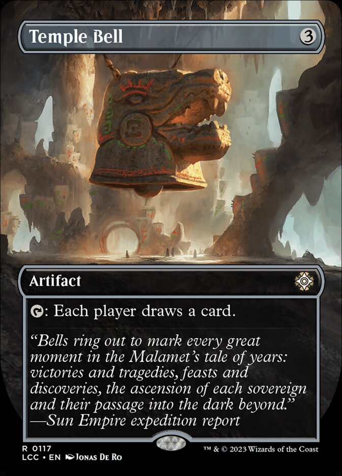 Temple Bell 117/370 (Commander: The Lost Caverns of Ixalan)  - Borderless | Good Games Morley