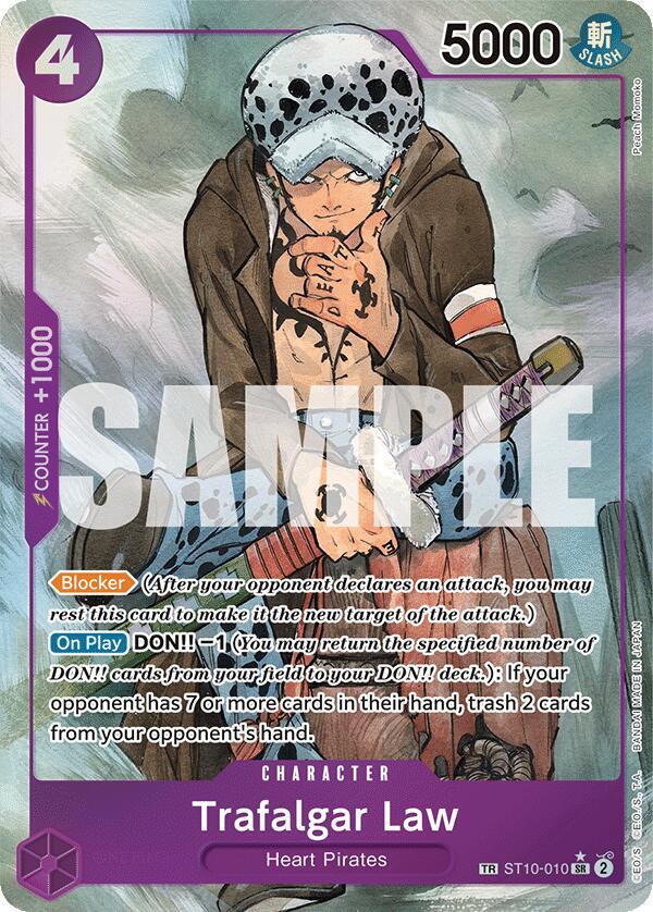 Trafalgar Law ST10-010 (500 Years in the Future)  - Treasure Foil | Good Games Morley