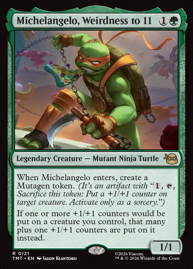 Michelangelo, Weirdness to 11 121 (Teenage Mutant Ninja Turtles)  | Good Games Morley