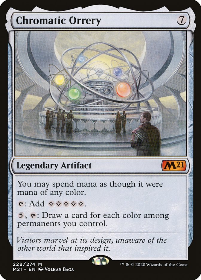 Chromatic Orrery 228 (Core Set 2021)  | Good Games Morley