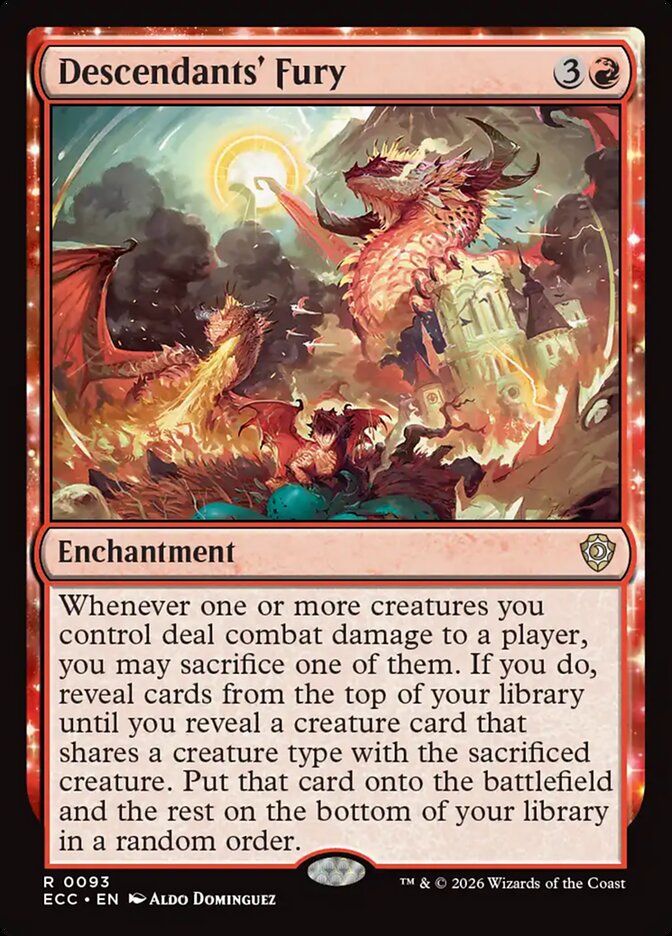 Descendants' Fury 93 (Commander: Lorwyn Eclipsed)  | Good Games Morley