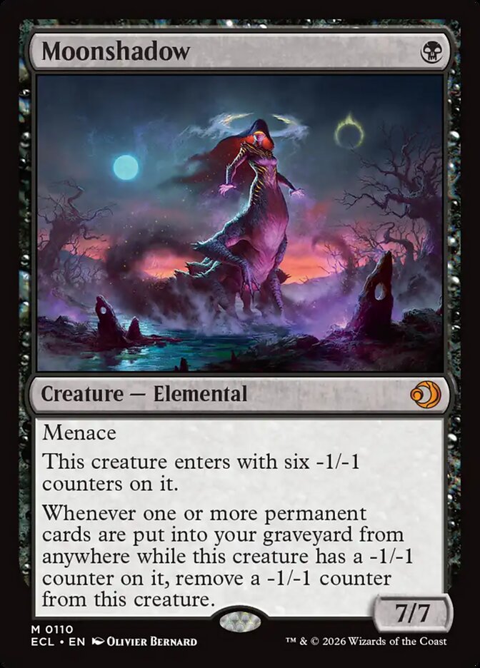 Moonshadow 110 (Lorwyn Eclipsed)  - Foil | Good Games Morley