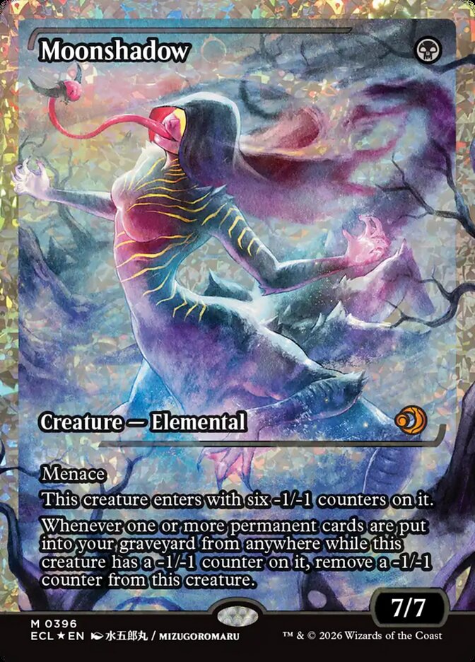 Moonshadow 396/273 (Lorwyn Eclipsed)  - Showcase Fracture Foil | Good Games Morley