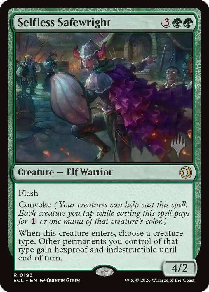 Selfless Safewright 193 (Promo Pack: Lorwyn Eclipsed)  | Good Games Morley