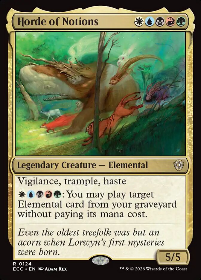 Horde of Notions 124/176 (Commander: Lorwyn Eclipsed)  | Good Games Morley