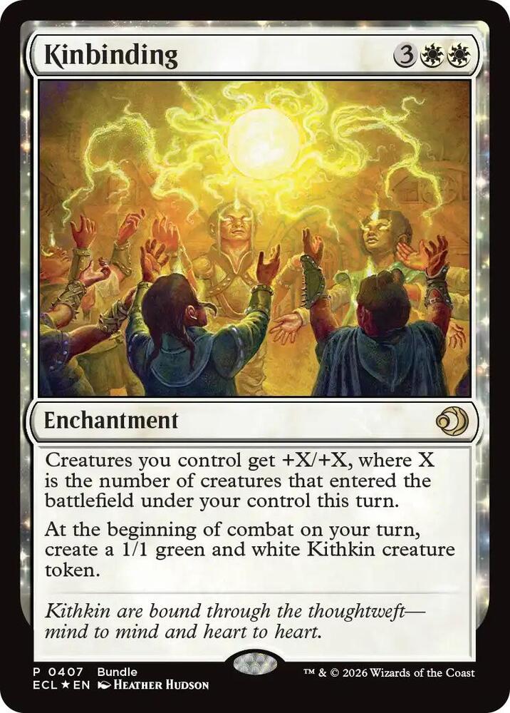 Kinbinding 407/408 (Unique and Miscellaneous Promos)  - Foil | Good Games Morley